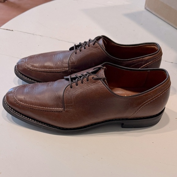 Allen Edmonds Clark Street Split Toe Derby Casual Dress Men’s 11 Brown - Picture 4 of 9